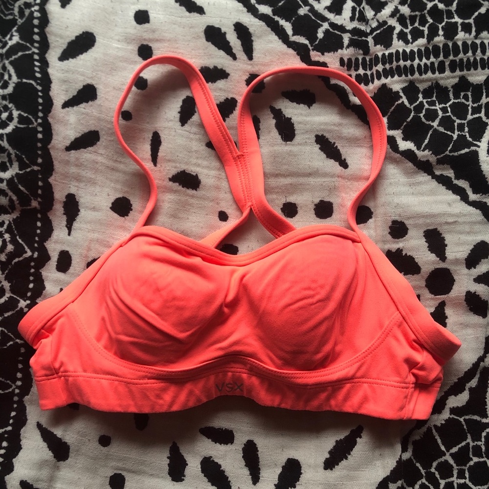 Like New Neon Victoria’s Secret Sports Bra Sz 32A
